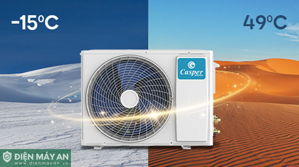 Điều Hòa Âm Trần Cassette Casper Inverter 24000 BTU 1 Chiều CC-24IS35